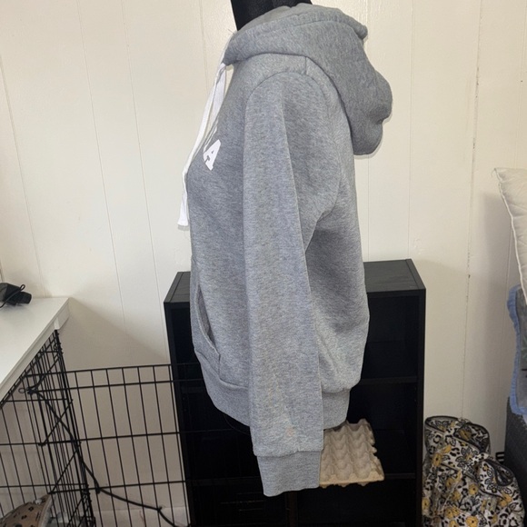 Women’s Hollister Gray California Hoodie Sz XL - Picture 6 of 8